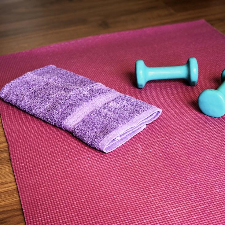 Professional gym interior with weight equipment